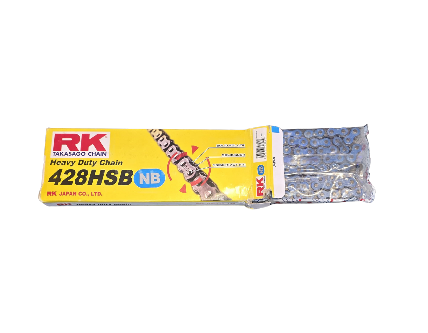 Cadena RK 428H reforzada sin oring