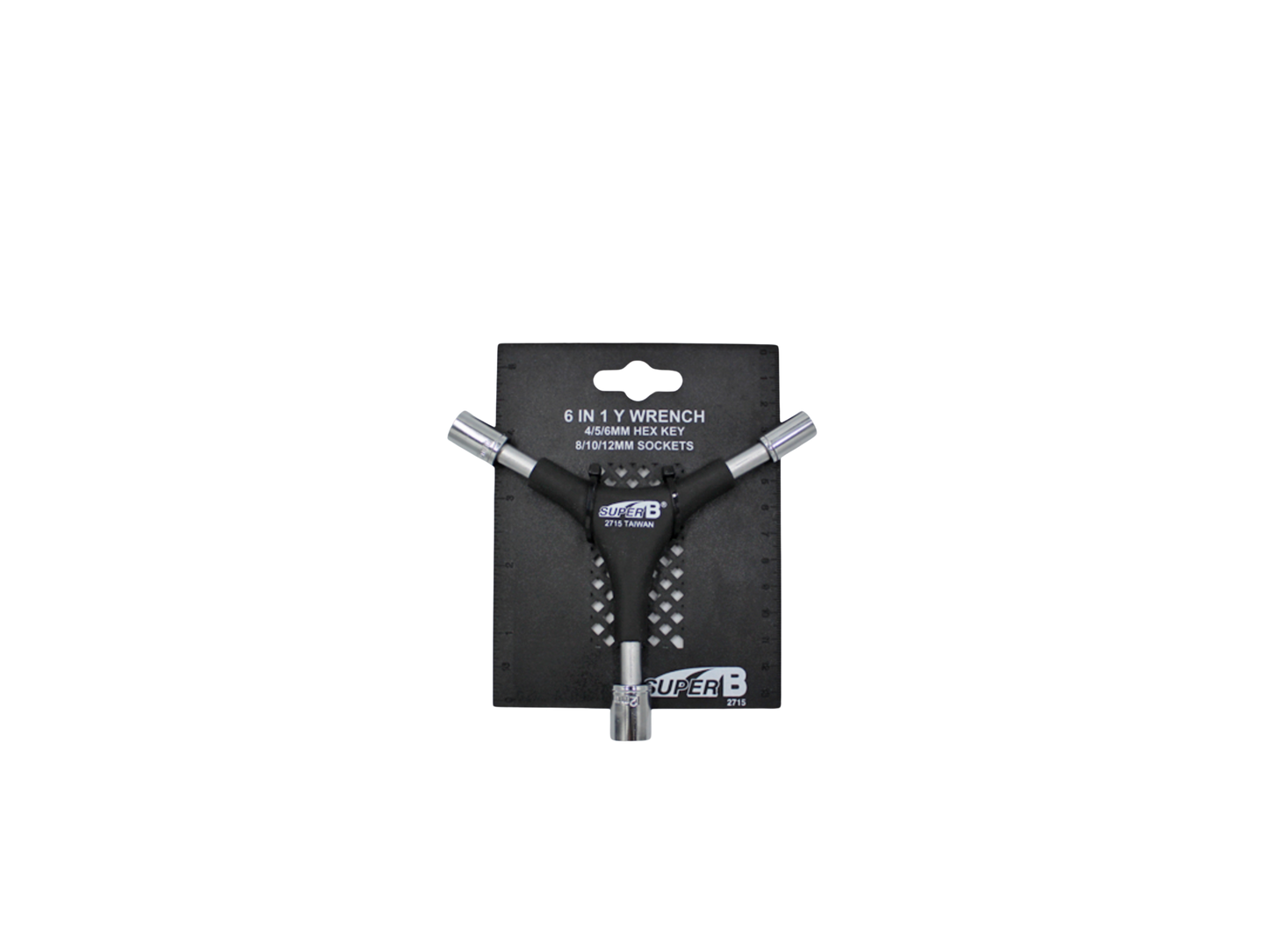 Llave allen tipo Y 4/5/6MM cubo 8/10/12MM SUPER-B