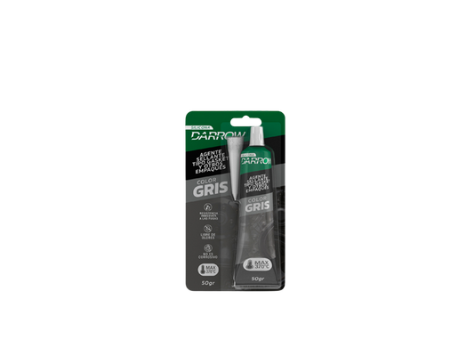 Silicona automotriz gris 50gr darrow