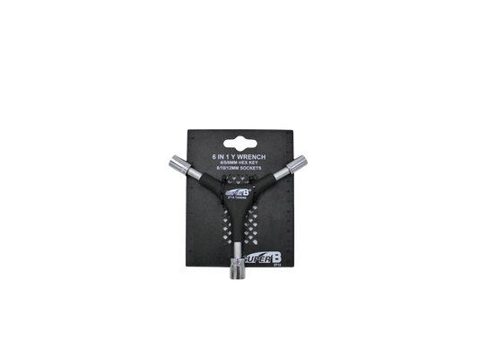 Llave allen tipo Y 4/5/6MM cubo 8/10/12MM SUPER-B